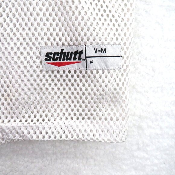 Schutt Varsity Mens Size Medium White Mesh Football Practice Jersey - Picture 3 of 9